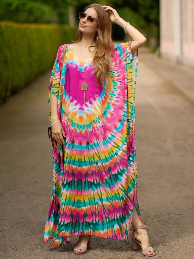 Vestido de Praia Longo Heart - Musa Boho