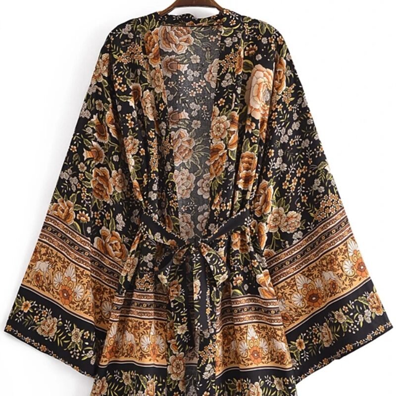 Kimono Feminino Estampa Mística