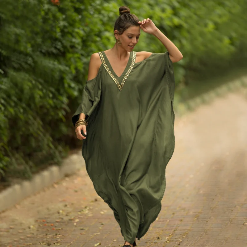 Vestido Maxi Kaftan Negril (3)