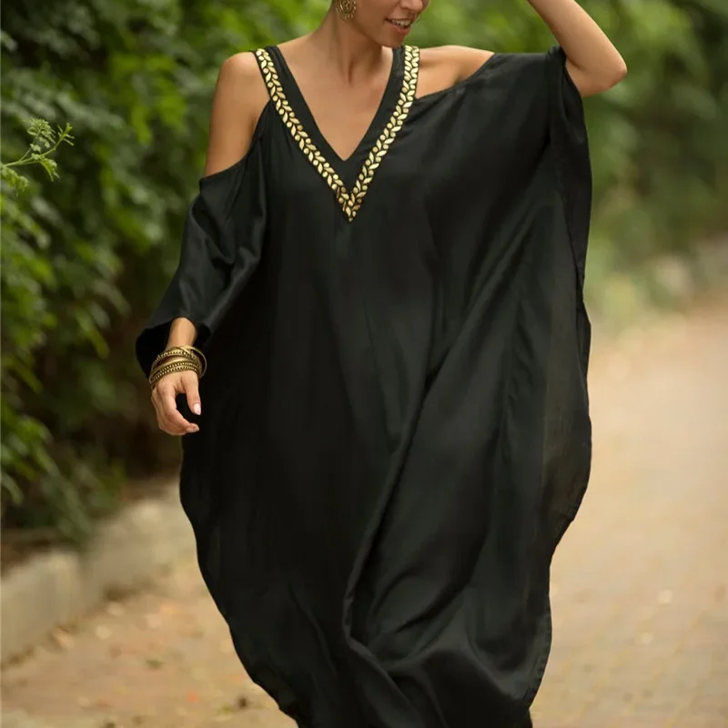 Vestido Maxi Kaftan Negril (8)