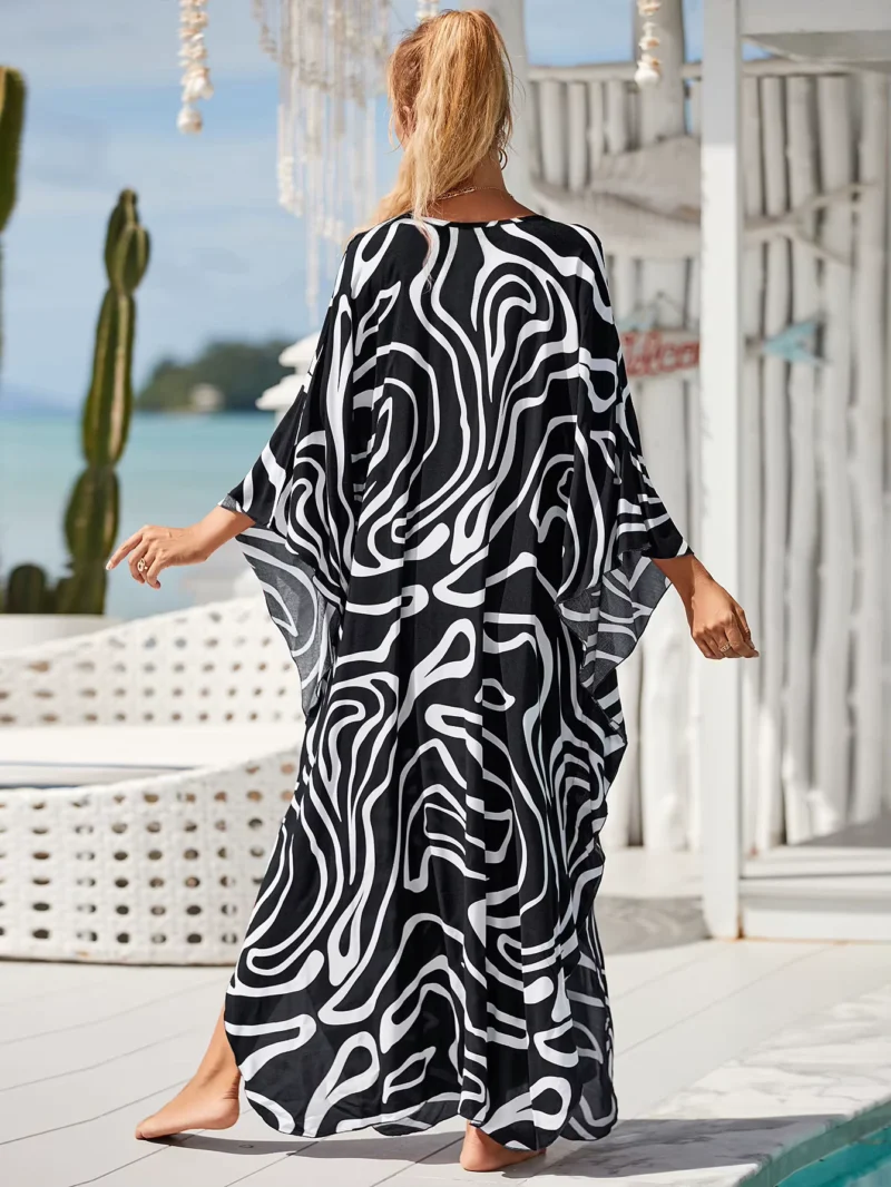 Maxi Vestido Manga Longa 6 1
