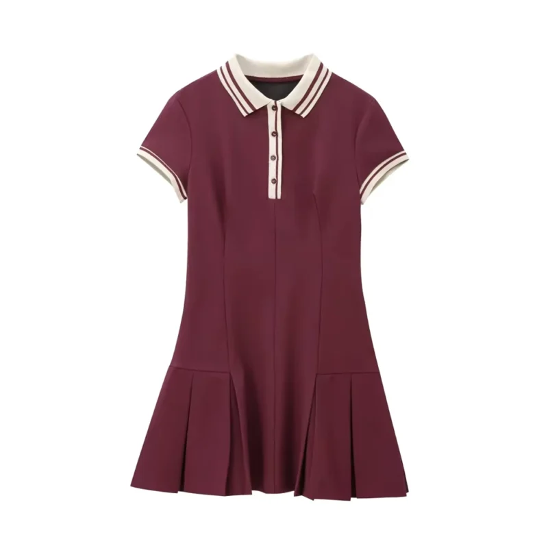 Vestido Feminino Polo Pregas (5)