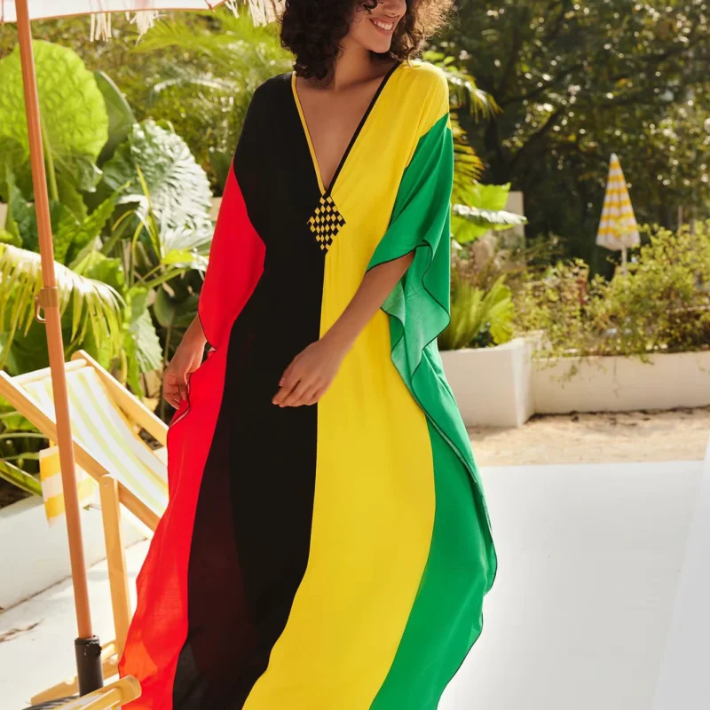 Vestido Reggae Praia Longo (1)