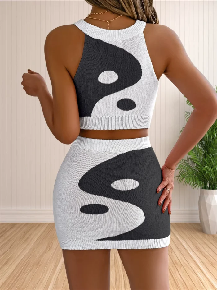 Conjunto Cropped Saia Yin Yang - Imagem 4