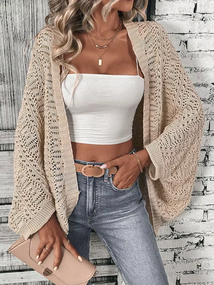 Cardigã Boho Mangas Largas - Imagem 6