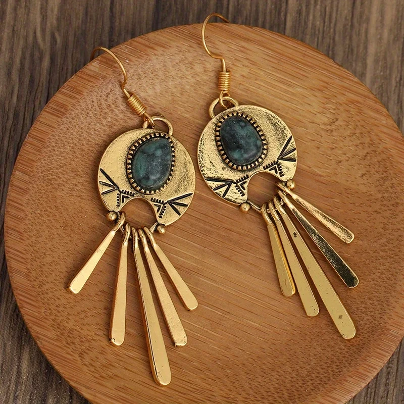 Brinco Boho Indiano Tribal 2