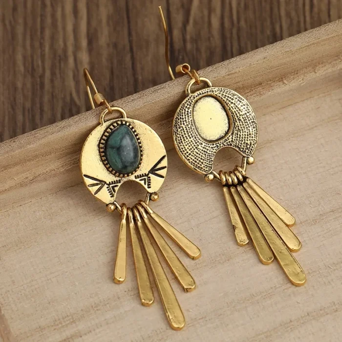 Brinco Boho Indiano Tribal - Imagem 4