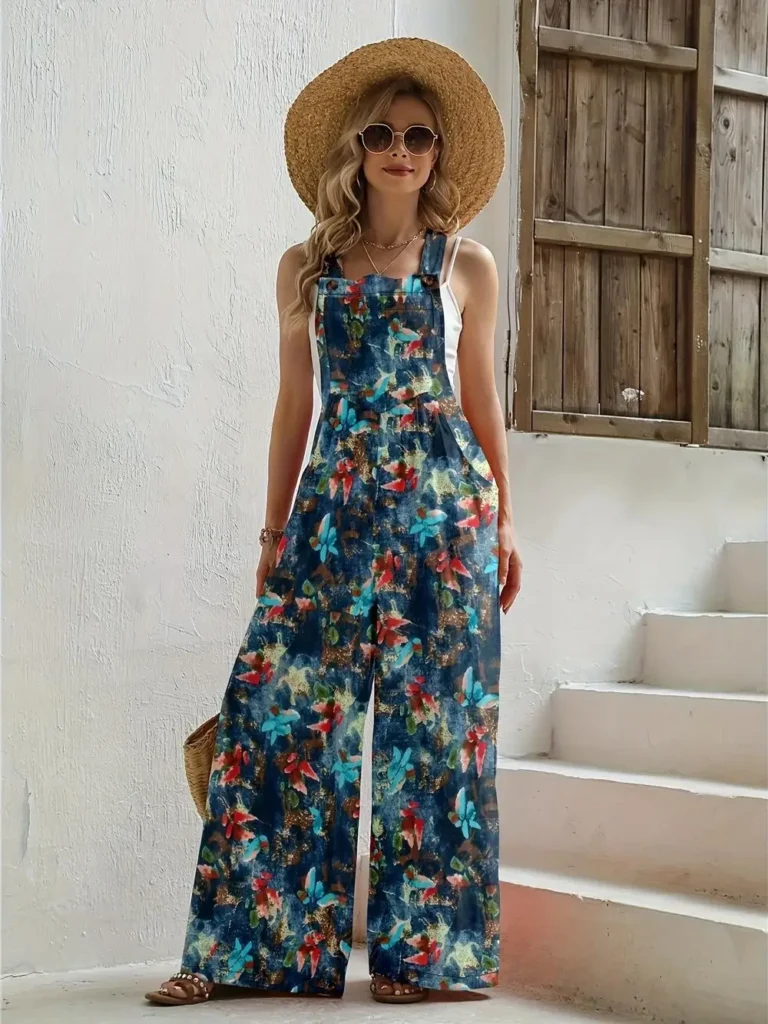 Macacão Feminino Longo Boho 1
