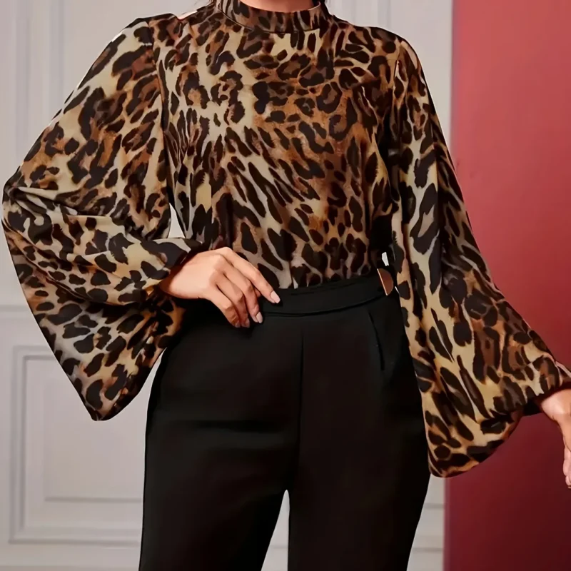 Camisa Boho Animal Print 1