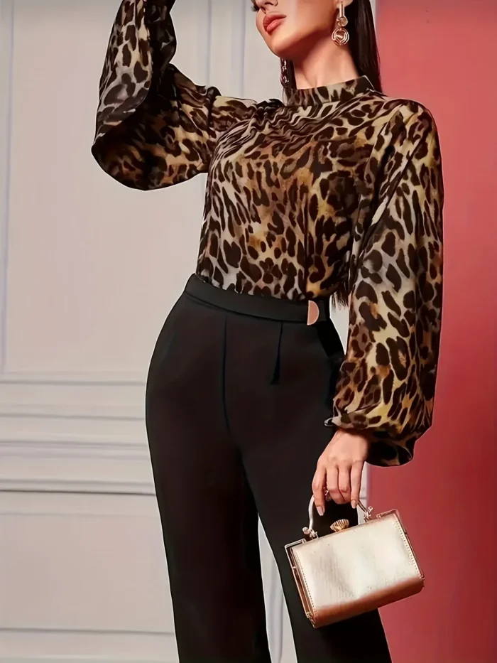 Camisa Boho Animal Print 3