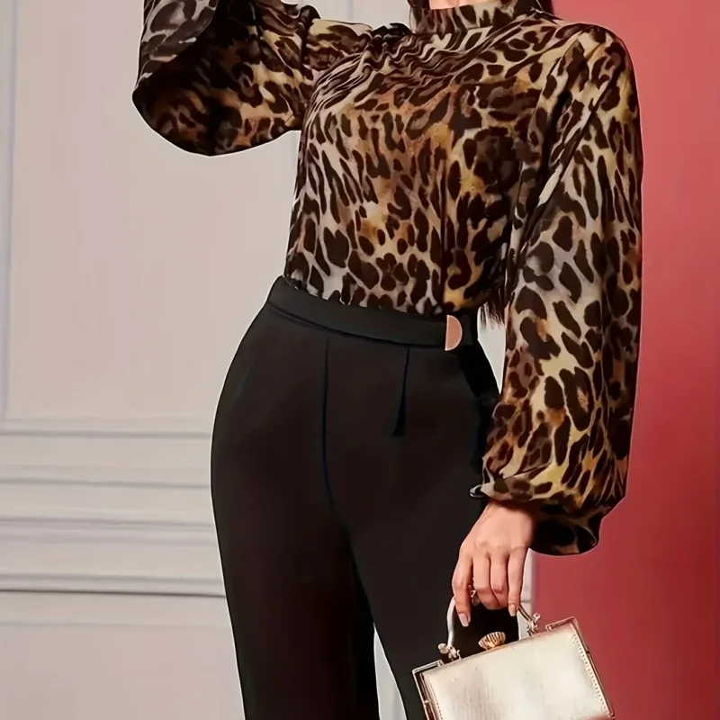 Camisa Boho Animal Print 3