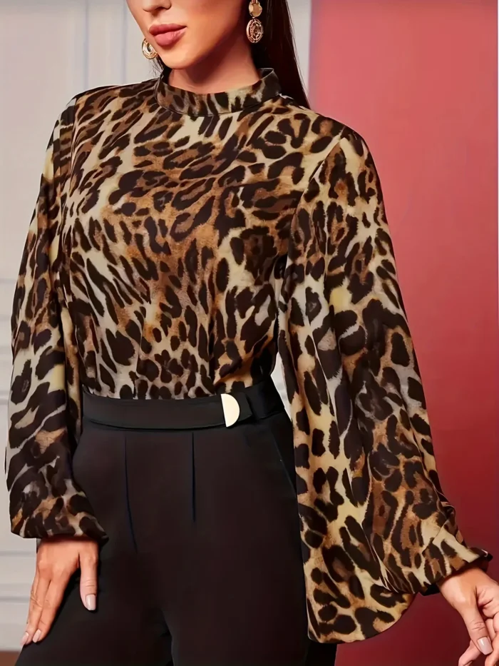 Camisa Boho Animal Print 5