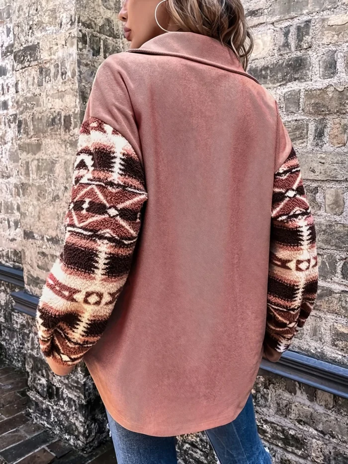 Casaco Boho Shacket Tribal - Imagem 3