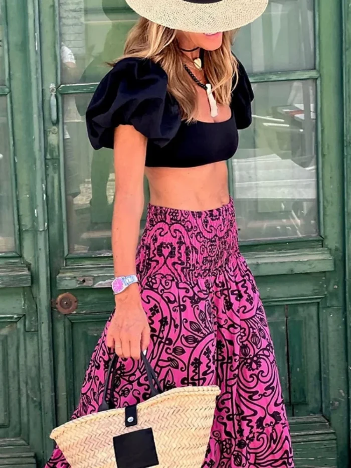 Saia Longa Boho Isha - Imagem 2