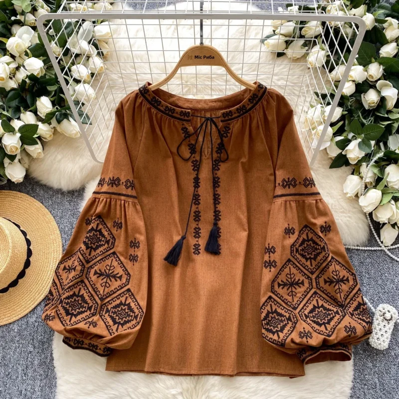 Blusa Boho Off White Folk 1
