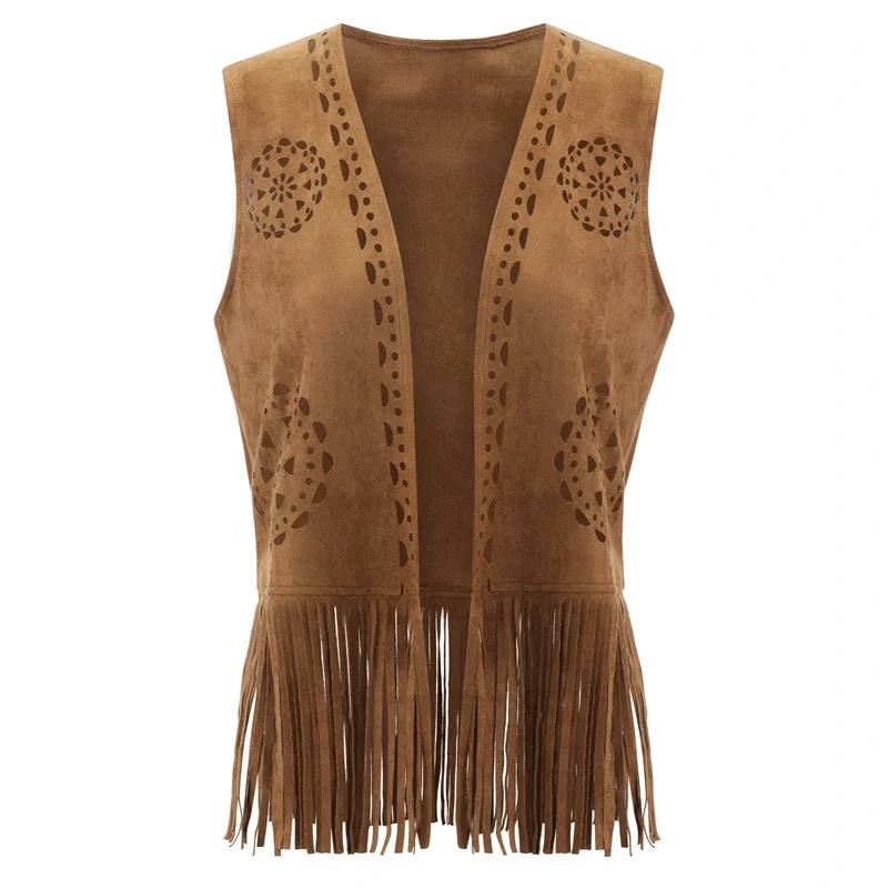 Colete Boho Franjas Bolonha 1
