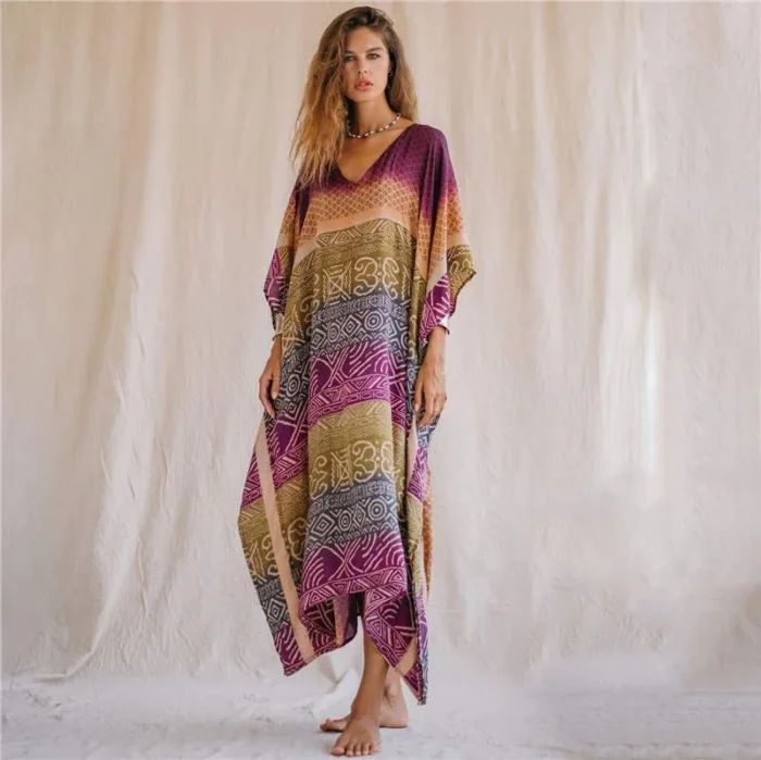 Kaftan Longo Boho Oversized 1
