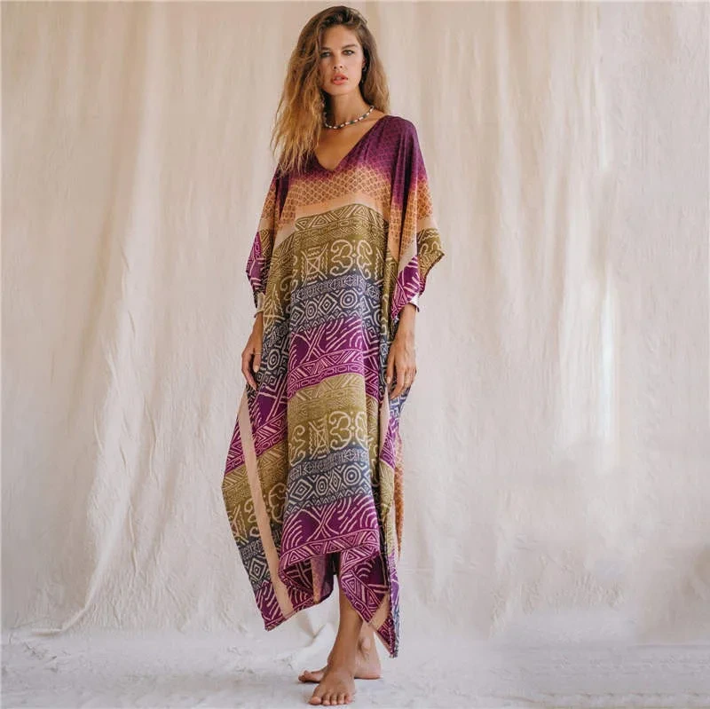 Kaftan Longo Boho Oversized 1
