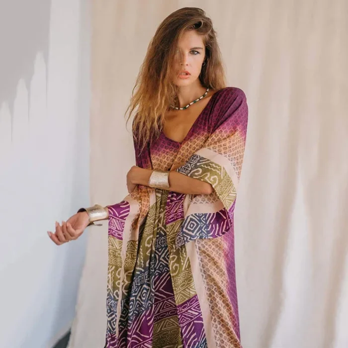 Kaftan Longo Boho Oversized 4