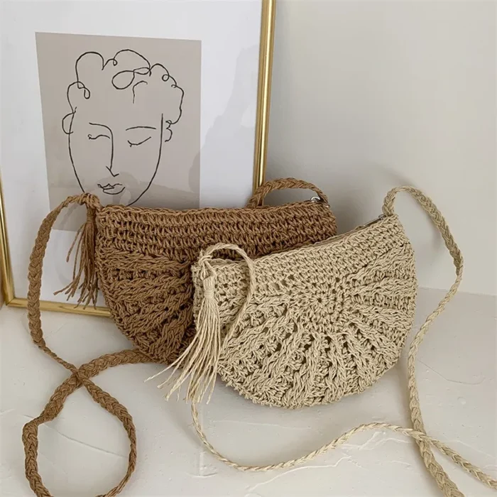 Bolsa Boho Chic Meia Lua - Imagem 4