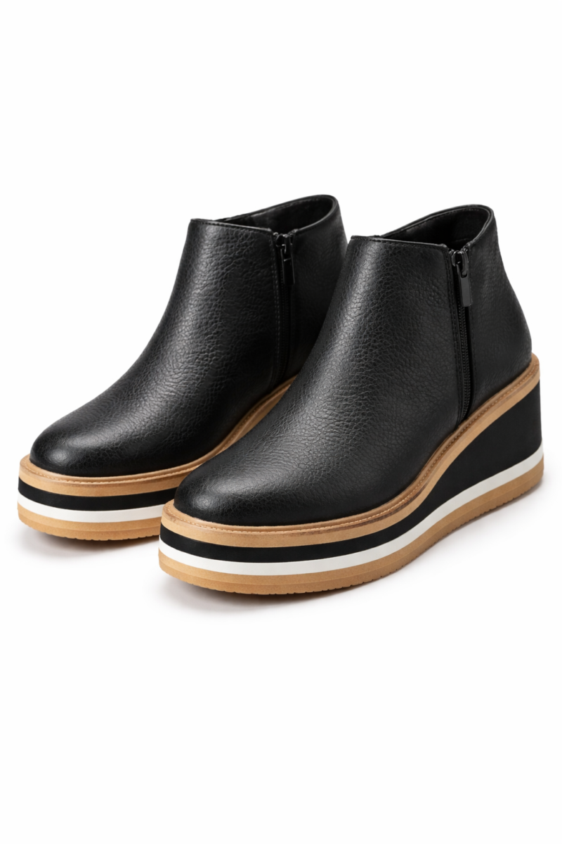 Bota Anabela Plataforma Boho Vibe 11