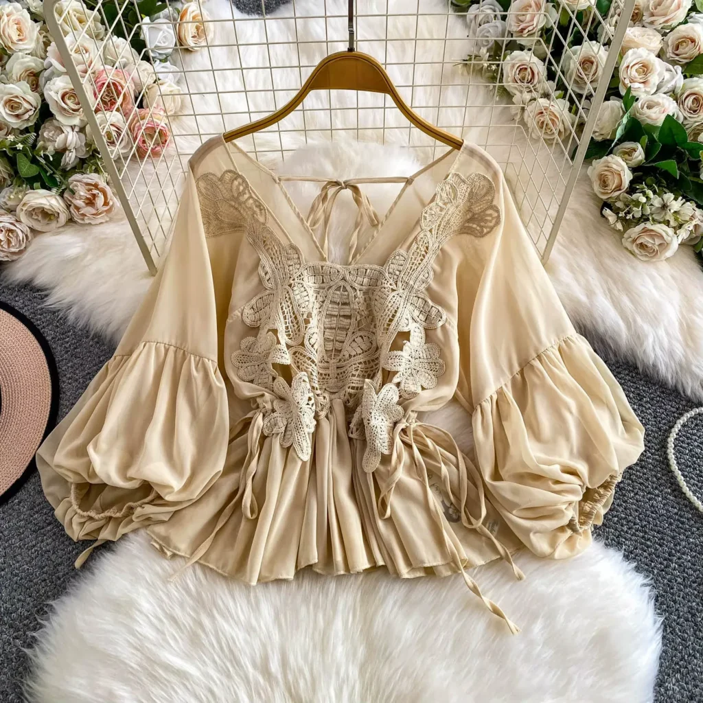 Blusa Boho Renda Encanto 1