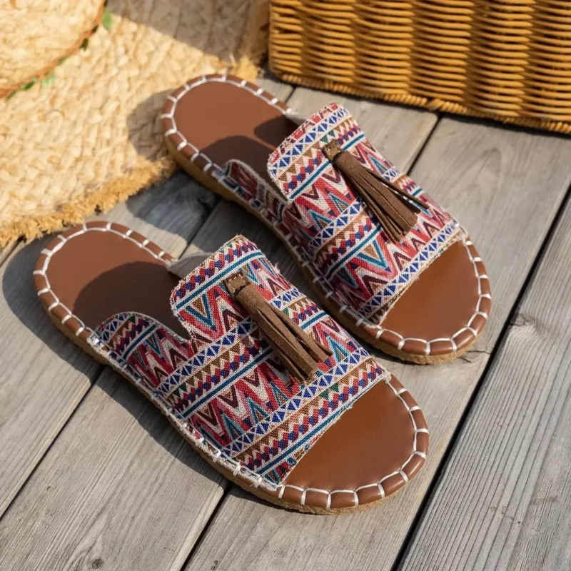 Rasteirinha Boho Étnica Tassel 3